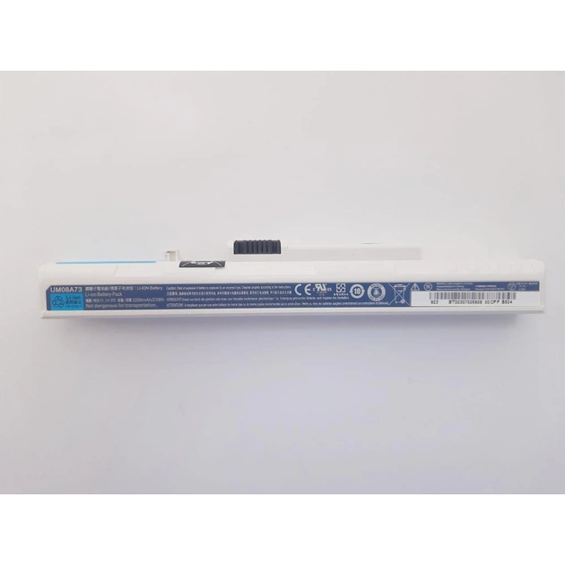 Акумулятор до ноутбука Acer UM08A31, 2200mAh (23Wh), 3cell, 11.1V, Li-ion, White (A47532) - зображення 1