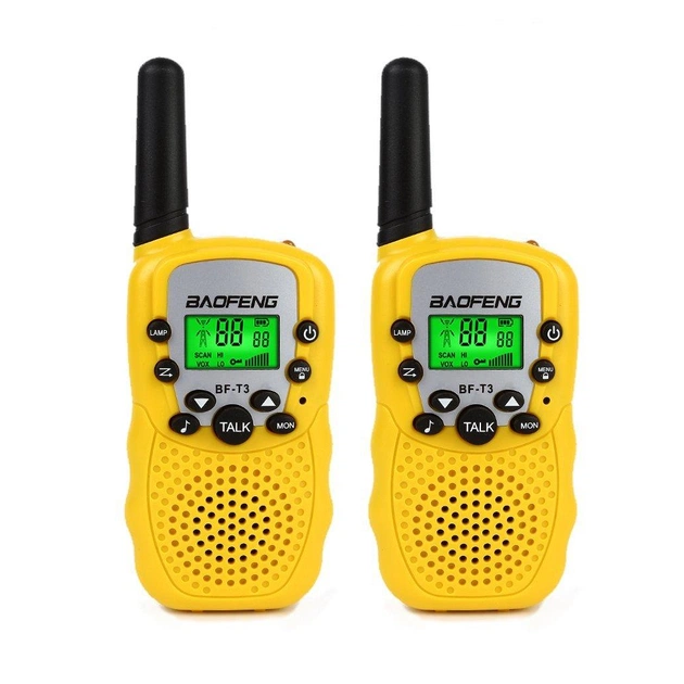 Портативна рація Baofeng MiNi BF-T2 PMR446 Yellow (MiNiBFT2_Y) - зображення 1