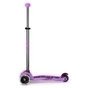 Самокат Micro Maxi Deluxe Glow LED Сяйнисто-пурпуровий (MMD367) - зменшене зображення 2