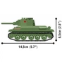 Конструктор Cobi Танк Т-34, 268 деталей (COBI-3061) - зменшене зображення 3