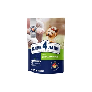 Сухий корм для собак Club 4 Paws Преміум. Для малих порід 400 г (4820083909528) зображення 1