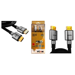 Кабель VCOM (CG571-1.8), HDMI-HDMI, v1.4, 1.8м, чорний зображення 1