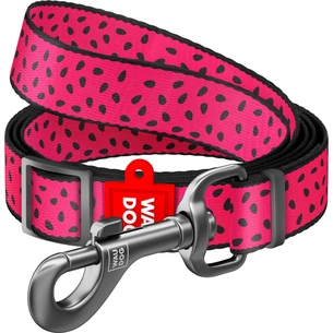 Повідець для собак WAUDOG Nylon регульований "Кавун" M Ш 20 мм (5320) зображення 1