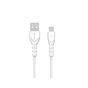 Дата кабель USB 2.0 AM to Lightning 1.0m 3A white Proda (PD-B47i-WHT) - зменшене зображення 1