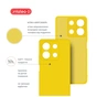 Чехол для мобильного телефона Intaleo Silicone Xiaomi Redmi Note 13 5G Yellow (1283126601101) - уменьшенное изображение 5