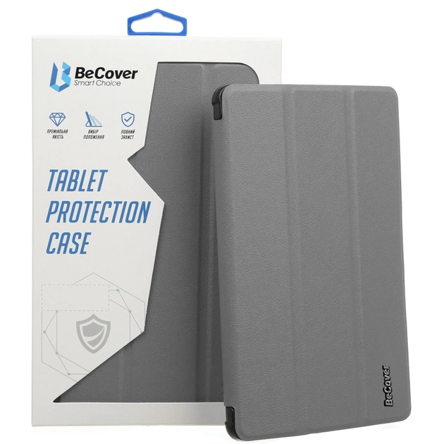 Чохол до планшета BeCover Smart Case Realme Pad 10.4" Gray (708267) - изображение 1