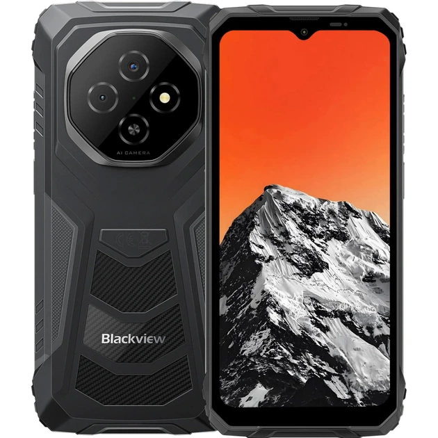 Мобільний телефон Blackview FORT 1 4/128Gb Black (6931548323594) - зображення 1