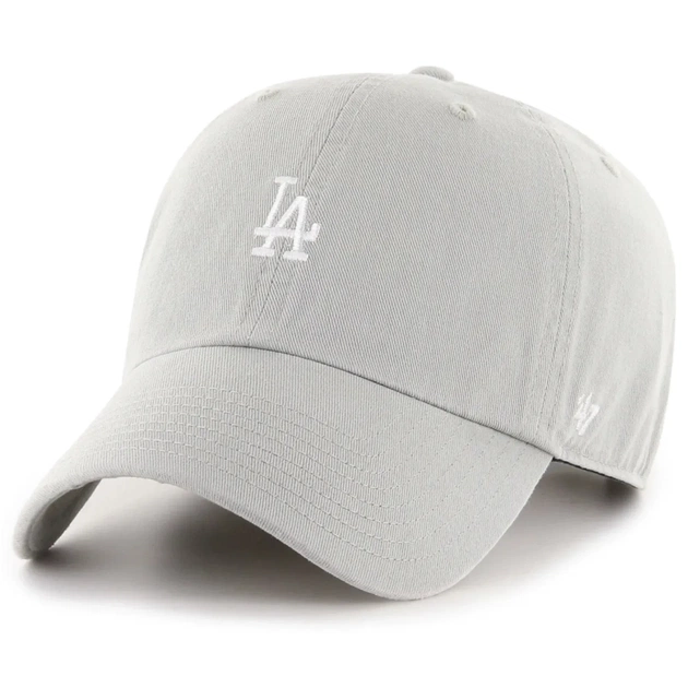 Кепка 47 Brand LOS ANGELES DODGERS BASE RUNNER B-BSRNR12GWS-GYA сірий (193234834715) - изображение 1