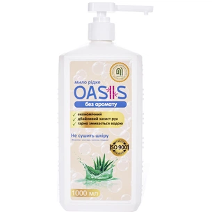 Рідке мило Nata Group Oasis Без запаху 1000 мл (4823112601110) зображення 1