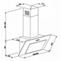 Витяжка кухонна Eleyus VERTICAL 700 60 WH (VERTICAL70060WH) - зменшене зображення 8