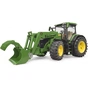 Спецтехніка Bruder трактор John Deere 7R 350 з навантажувачем (03151) - зменшене зображення 5