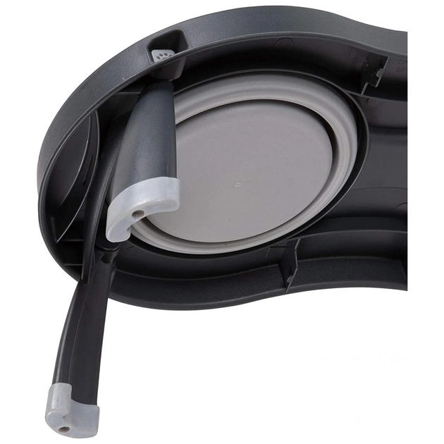 Посуд для собак Dexas Миска подвійна на складній підставці-велика 600 мл світло-сіра (0084297309039) - picture 6