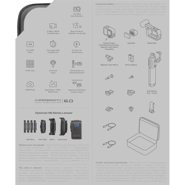 Екшн-камера GoPro HERO13 Black Creator Edition (CHDFB-131-EU) - picture 12