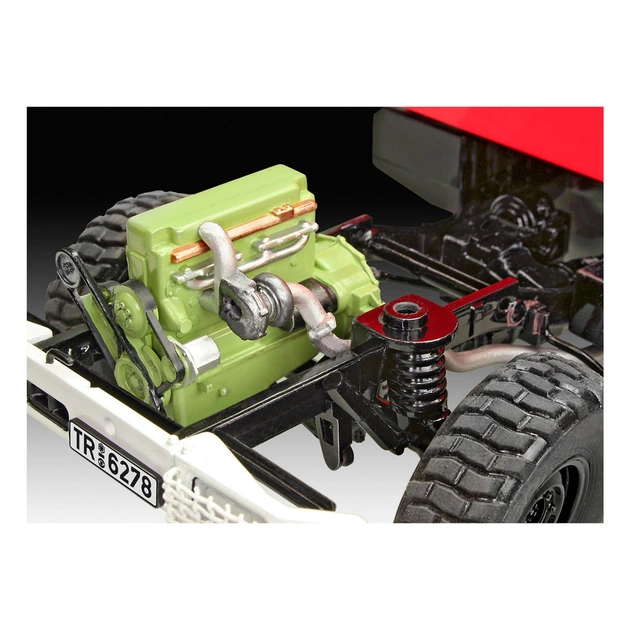 Збірна модель Revell Пожежна машина Unimog U1300L TLF 8/18 рівень 5 масштаб 1:24 (RVL-07512) - picture 3