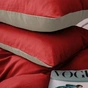 Постельное белье MirSon 004-009 Cappuchino/Red Фланель 2x143x210 Семейный (2200009658976) - уменьшенное изображение 7