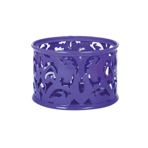 Підставка для скріпок Buromax BAROCCO, металева, фіолетова (BM.6222-07) зображення 1