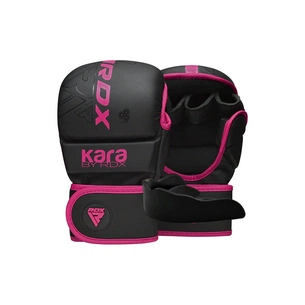 Рукавички для MMA RDX F6 Matte Pink Plus M/L (GSR-F6MP-M/L+) зображення 1
