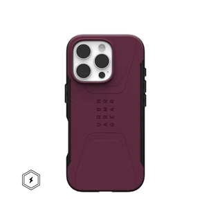 Чохол до мобільного телефона UAG iPhone 16 Pro Civilian Magsafe Bordeaux (114444119049) зображення 1