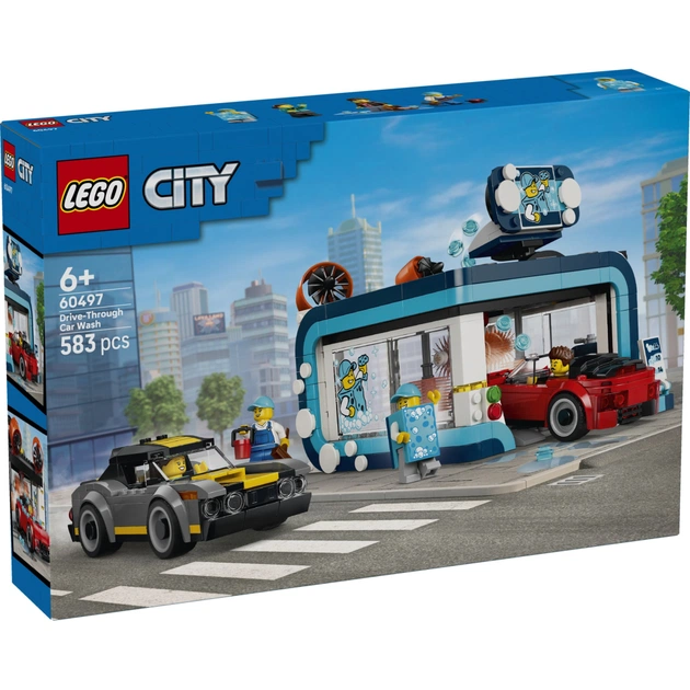 Конструктор LEGO City Тунельна автомийка (60497) - зображення 1