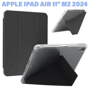 Чохол до планшета BeCover Ultra Slim Origami Transparent Apple iPad Air 11" M2/M3 (2024/2025) Black (711389) зображення 1