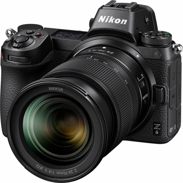 Цифровий фотоапарат Nikon Z 6 + 24-70mm f4 Kit (VOA020K001) - изображение 1