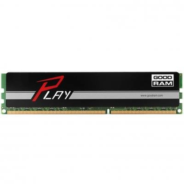 Модуль пам'яті для комп'ютера DDR4 8GB 2133 MHz Play Black Goodram (GY2133D464L15/8G) - зображення 1