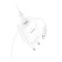 Зарядний пристрій HOCO C76A Pro Majestic USB-C PD30W + cable USB-C to Lightning White (6942007616317) - зменшене зображення 4