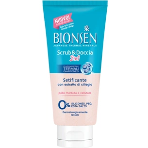 Скраб для тіла Bionsen Сяюча шкіра З екстрактом вишні 250 мл (8017331090121) изображение 1