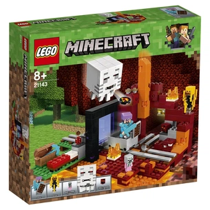 Конструктор LEGO MINECRAFT Портал в Нижній світ 470 деталей (21143) зображення 1