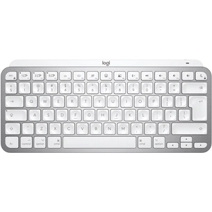 Клавіатура Logitech MX Keys Mini For Mac Wireless Illuminated UA Pale Grey (920-010526) зображення 1