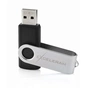 USB флеш накопичувач eXceleram 32GB P1 Series Silver/Black USB 2.0 (EXP1U2SIB32) - зменшене зображення 3