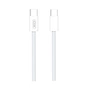 Дата кабель USB-C to USB-C 1.5m 60W white XO (NBQ260B_С_White) - зменшене зображення 1