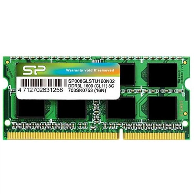 Модуль пам'яті для ноутбука SoDIMM DDR3 2GB 1600 MHz Silicon Power (SP002GLSTU160V02) - зображення 1