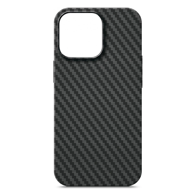 Чехол для мобильного телефона Armorstandart LikeCarbon MagCase Apple iPhone 15 Pro Max Black (ARM69291) - изображение 1