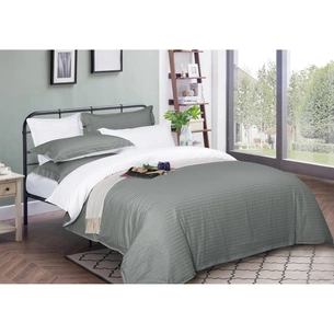 Підковдра MirSon Satin Stripe 30-0010 + 30-0001 Widad 200х220 см (2200005258446) зображення 1