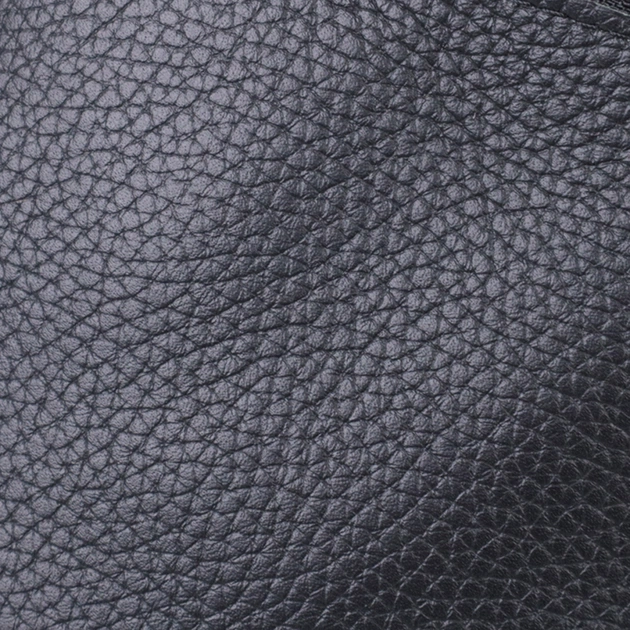 Сумка Shvigel Бананка унисекс из натуральной кожи Черная (22824) - изображение 8