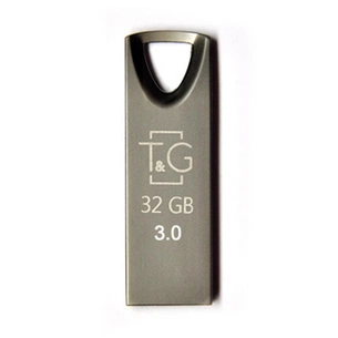 USB флеш накопичувач T&G 32GB 117 Metal Series Black USB 3.0 (TG117BK-32G3) зображення 1