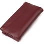 Гаманець Canpellini З натуральної шкіри Бордовий (21636) - зменшене зображення 2