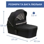 Коляска Chicco 2 в 1 Seety Чорна (2900990873845) (87097.07.01) - зменшене зображення 7