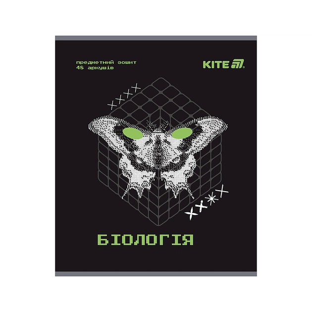 Тетрадь Kite предметная Techno 48 листа, клетка, биология (K25-240-7) - изображение 1