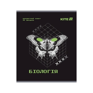 Зошит Kite предметний Techno 48 аркуші, клітинка, біологія (K25-240-7) зображення 1