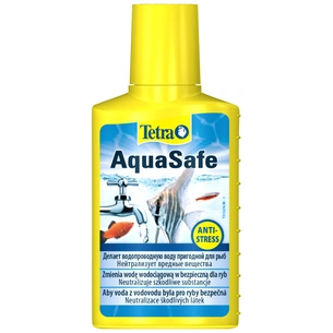 Средство по уходу за водой Tetra AquaSafe для подготовки воды 100 мл на 200 л (4004218805675) изображение 1