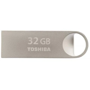 USB флеш накопичувач Toshiba 32GB Owari Metal USB 2.0 (THN-U401S0320E4) зображення 1