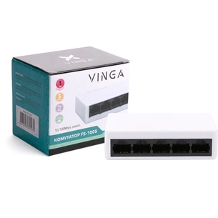 Комутатор мережевий Vinga FS-1005 зображення 1