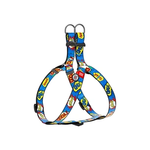 Шлея для собак WAUDOG Nylon з QR паспортом анатомічна "ВАУ" M (5011) зображення 1