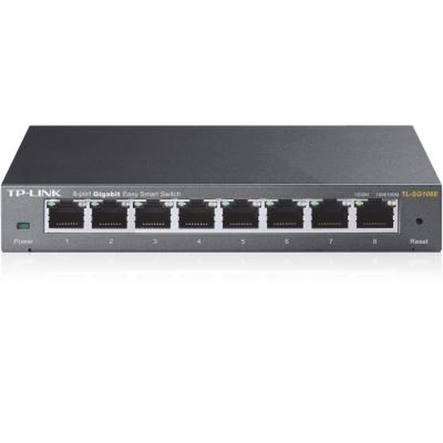 Комутатор мережевий TP-Link TL-SG108E - зображення 1