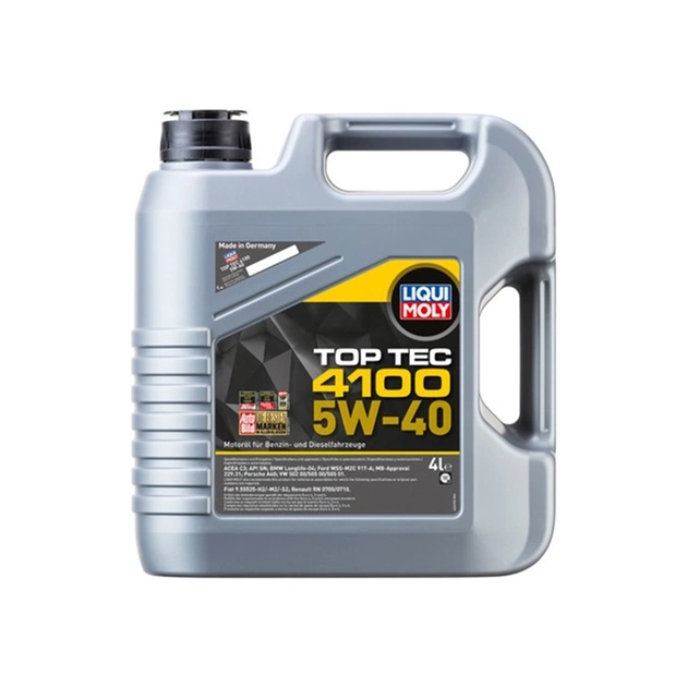 Моторное масло Liqui Moly Top Tec 4100 SAE 5W-40 4л. (2195) - изображение 1