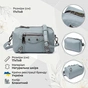 Сумка Vintage З натуральної шкіри Блакитна (22925) - зменшене зображення 4