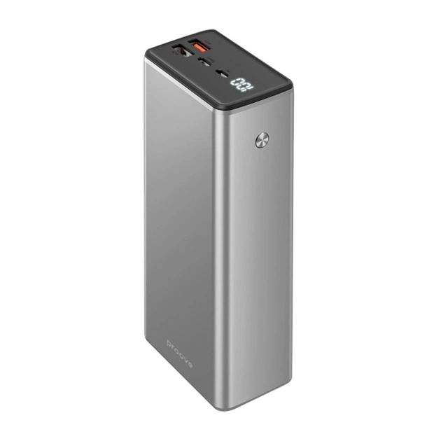 Універсальна мобільна батарея Proove Metalskin 65W 30000mAh Gray (PBM365210004) - зображення 1