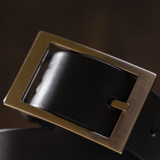 Ремінь Grande Pelle Шкіряний Синій (11058) - зображення 8